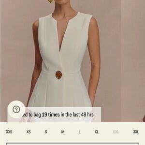 Meshki White Sleeveless Blouse